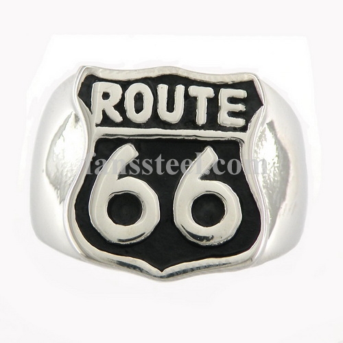 FSR11W00  Highway Route 66 biker ring 